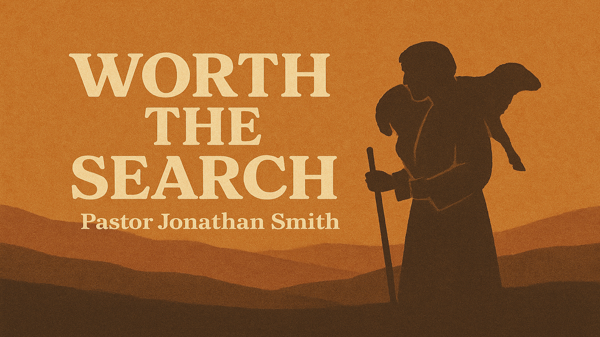 Worth the Search by Pastor Jonathan Smith - Audio episode artwork