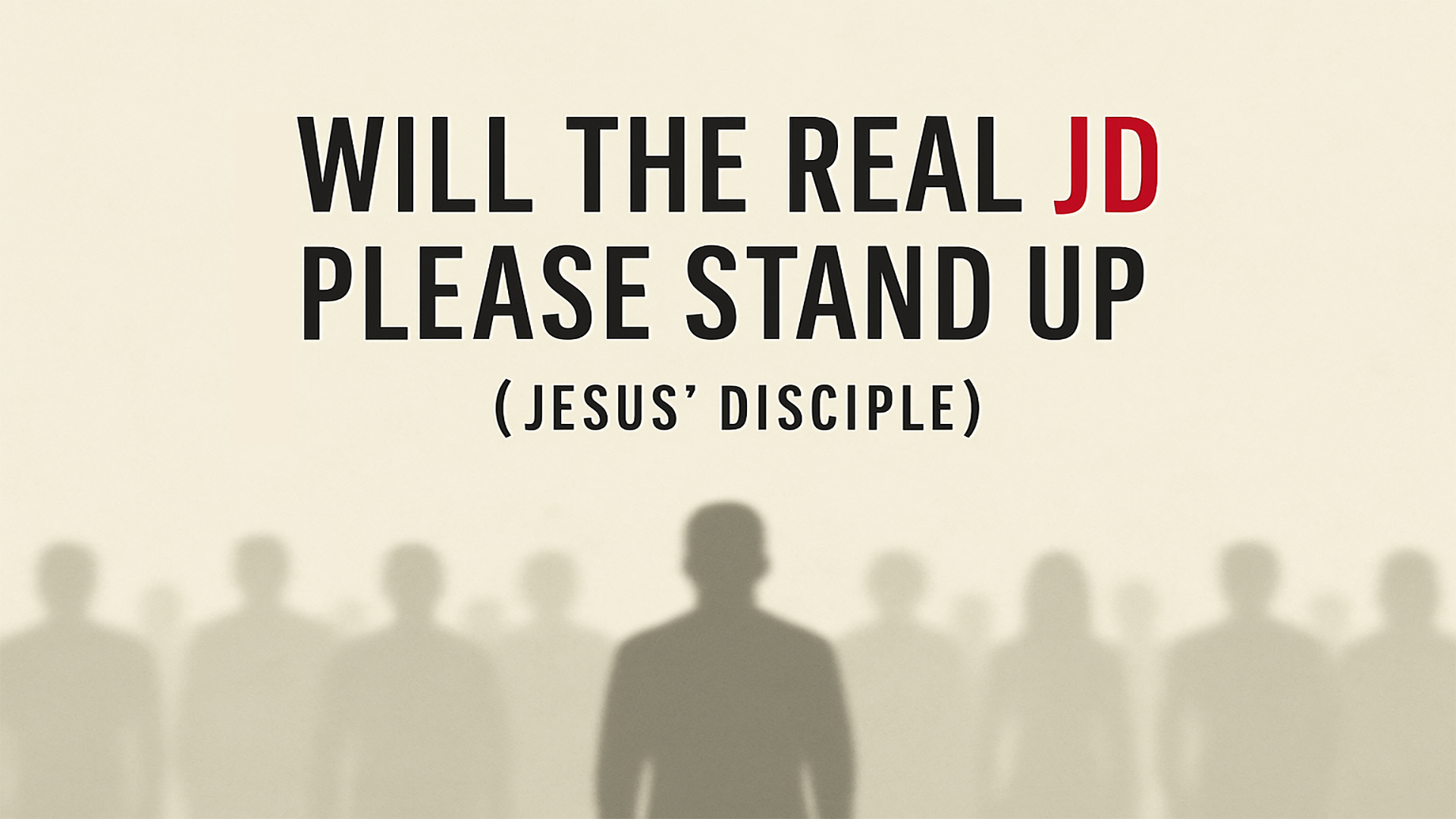 Will the Real JD Please Stand Up by JD Salas - Audio episode artwork