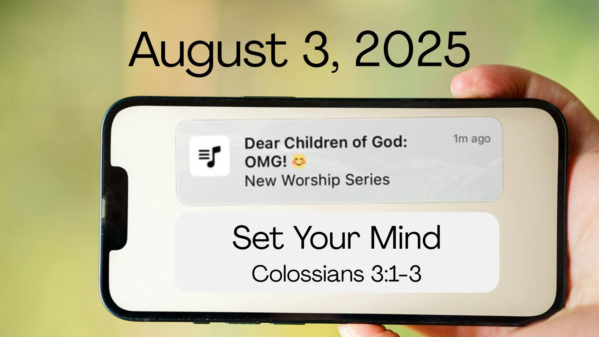August 3, 2025  - Audio