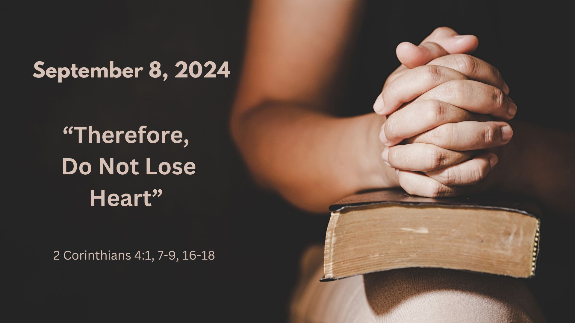 September 8, 2024 - Audio