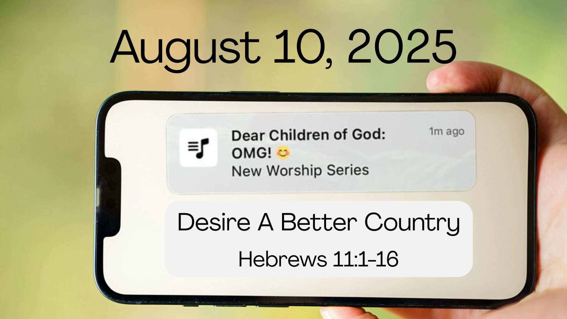 August 10, 2025  - Audio