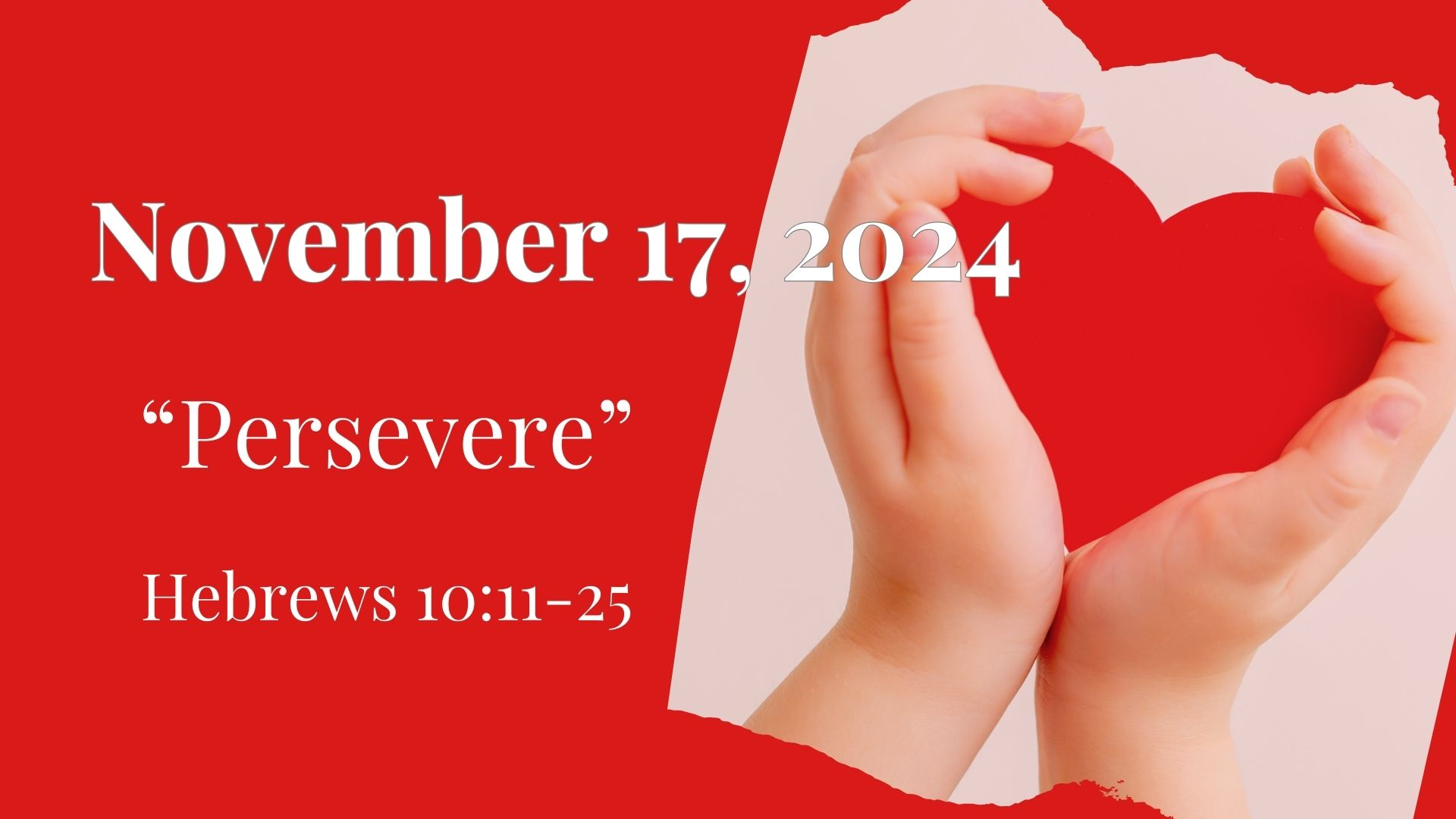 November 17, 2024 - Audio