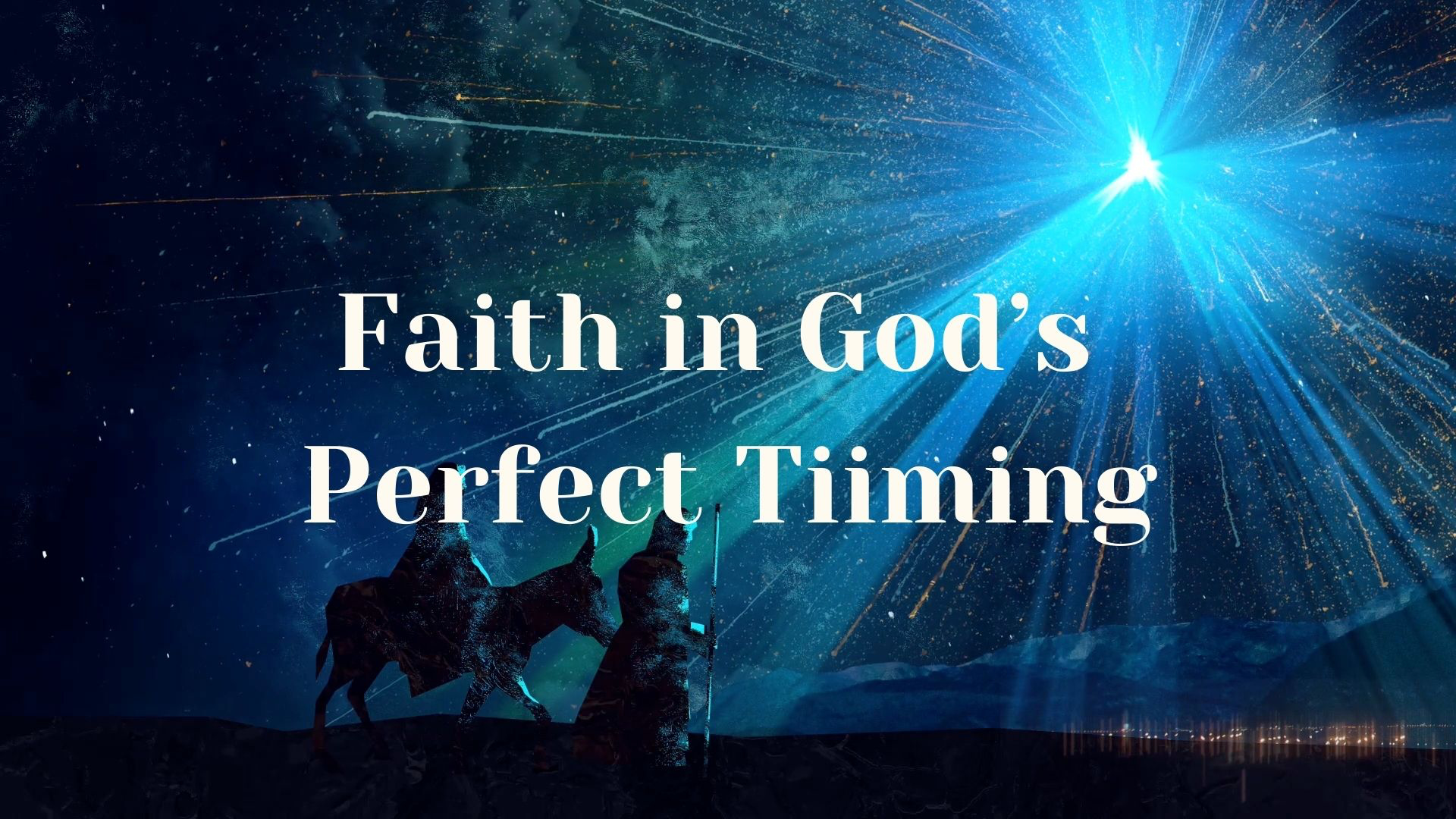 Christmas: Faith in God's Perfect Timing episode artwork