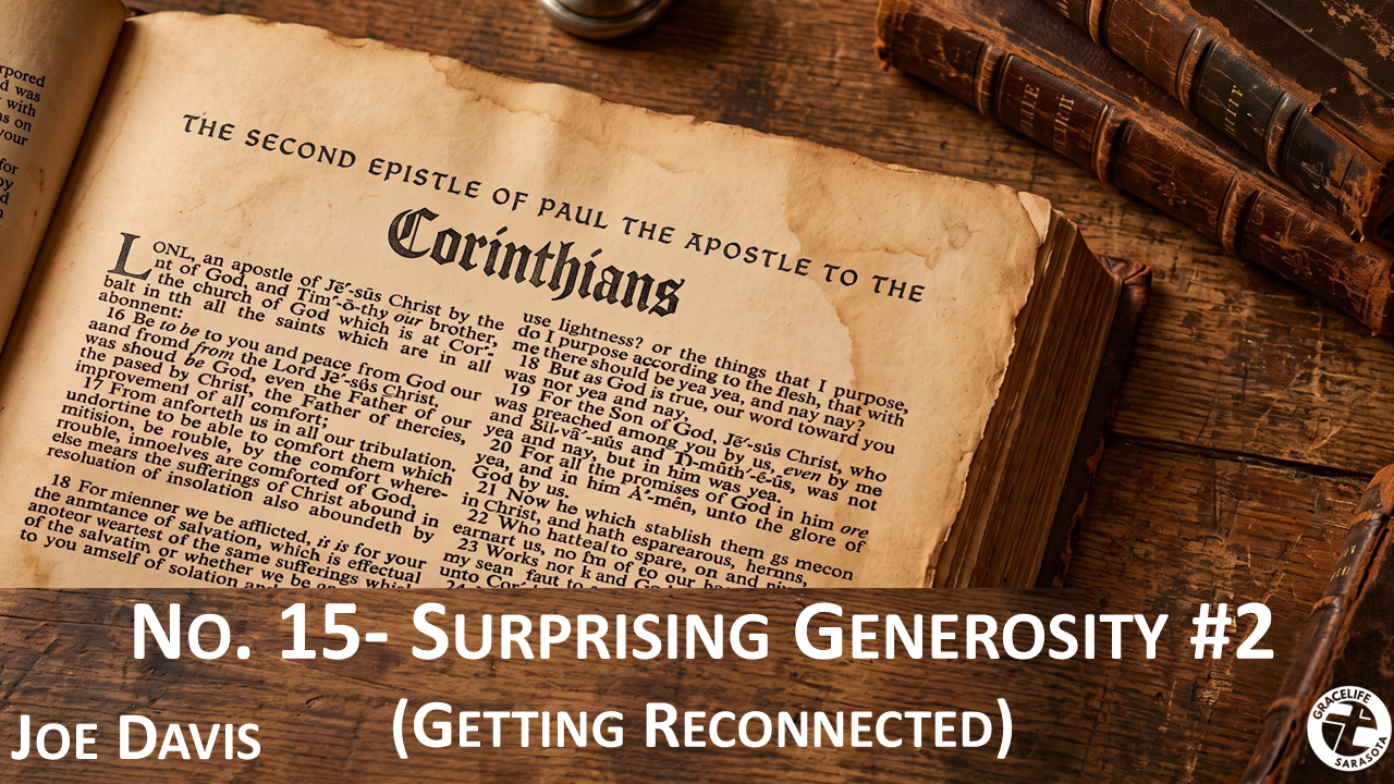2 Corinthians No. 15-Getting Reconnected episode artwork