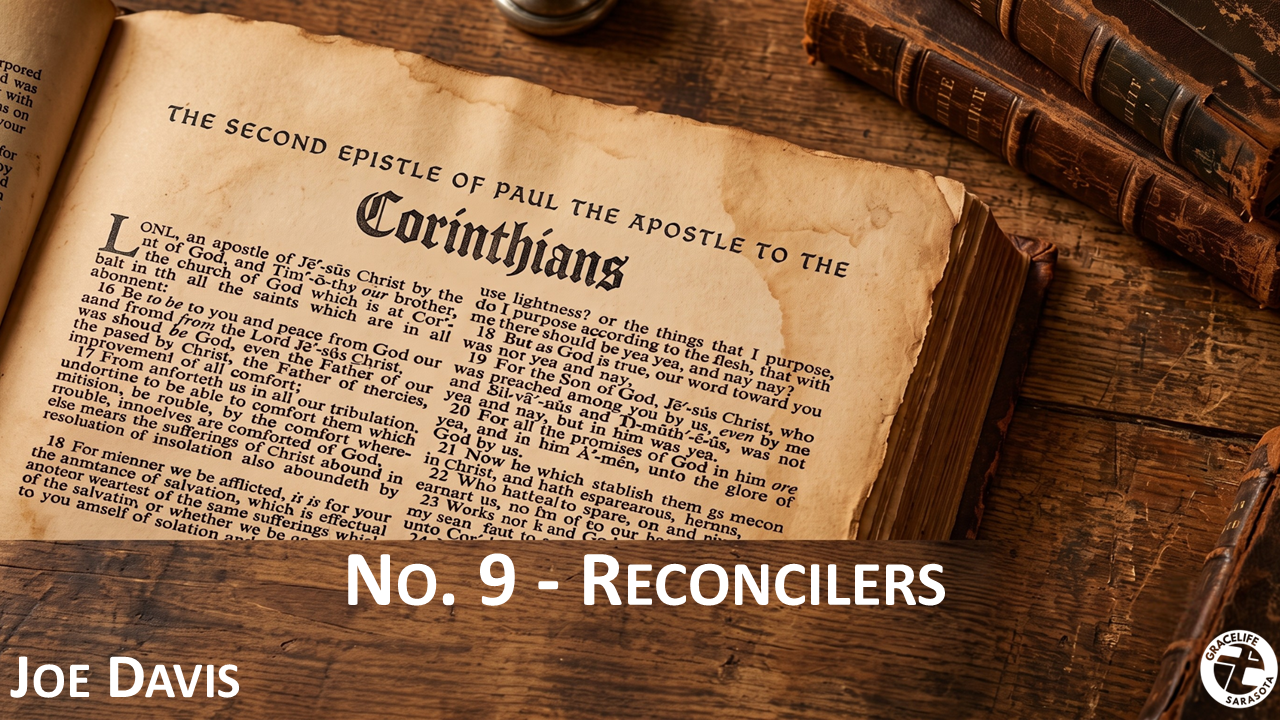 2 Corinthians No. 9 - Reconcilers episode artwork