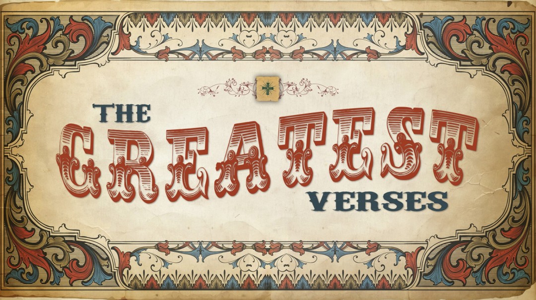 3-11-18 Greatest Verses Week 1 - Audio episode artwork