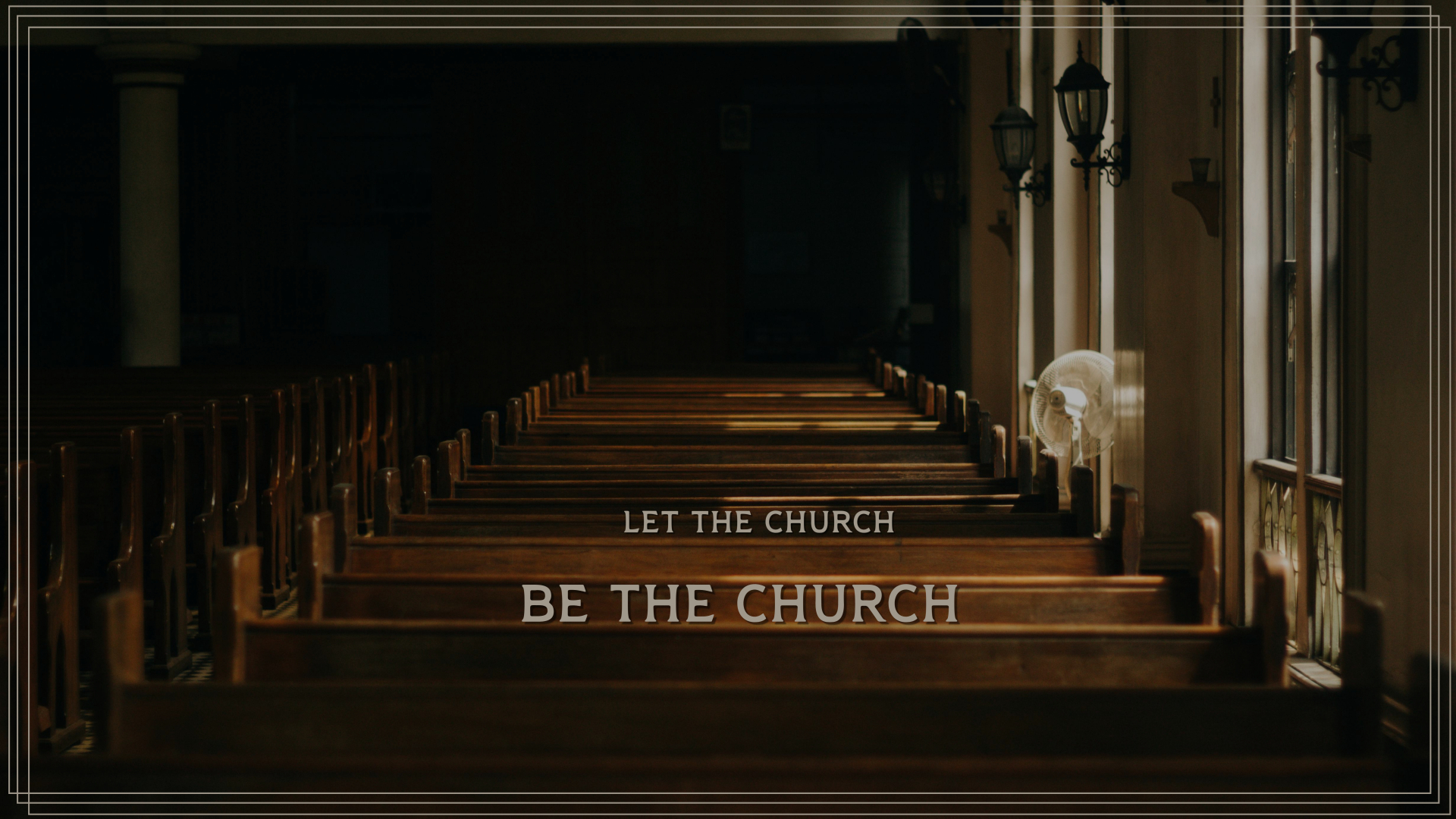Contagious Church | Let the Church Be the Church