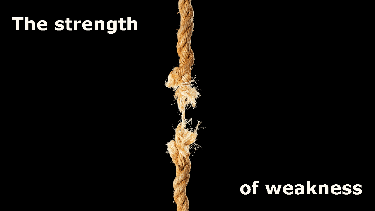 [2020] The Strength of Weakness