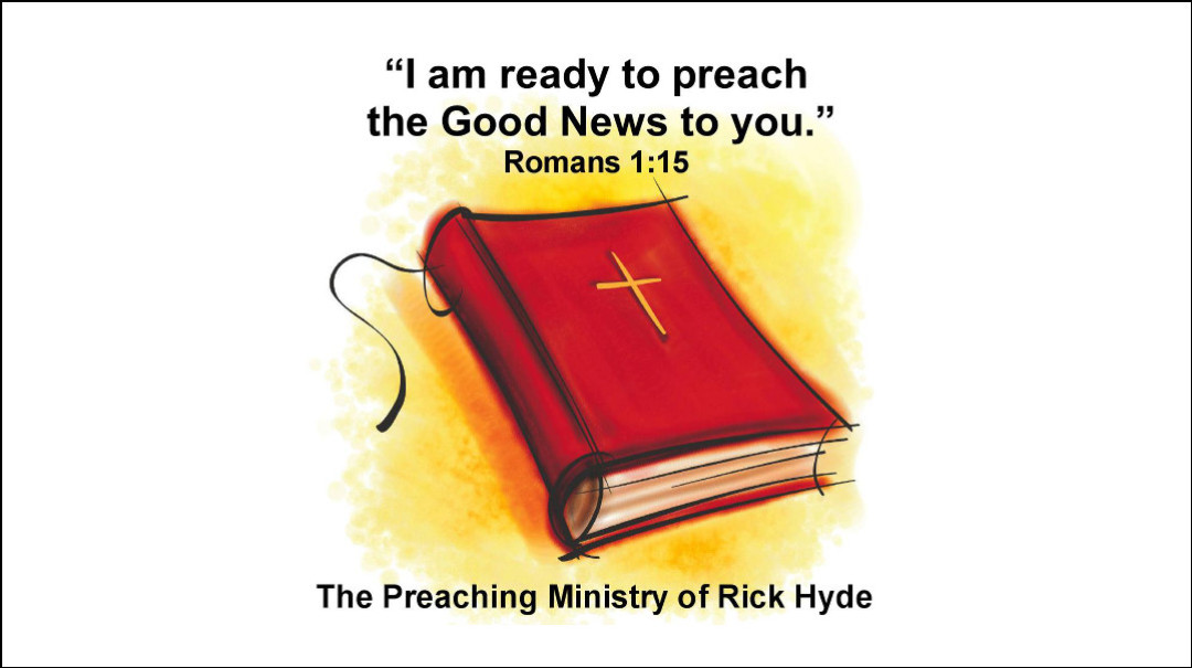 Preaching MInistry of Rick Hyde logo