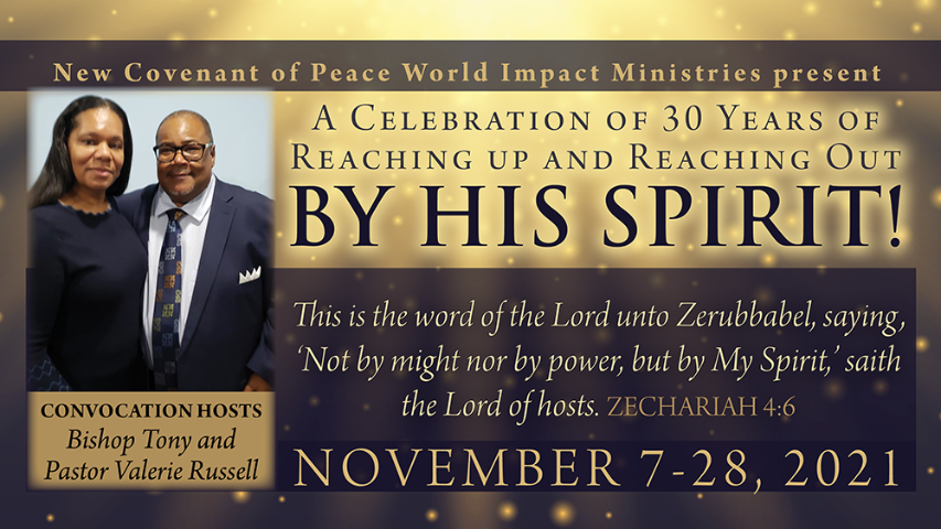 Not By Might, Nor By Power... (NEW COVENANT OF PEACE ZOOM EVENT) - Audio episode artwork