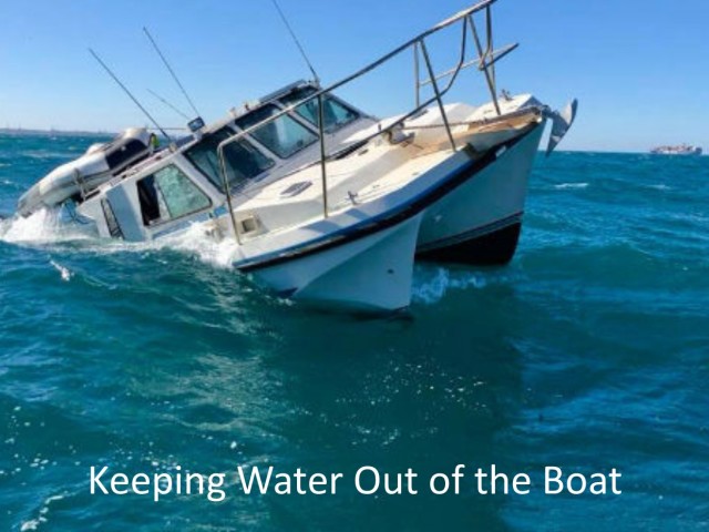 Keeping Water Out of the Boat episode artwork