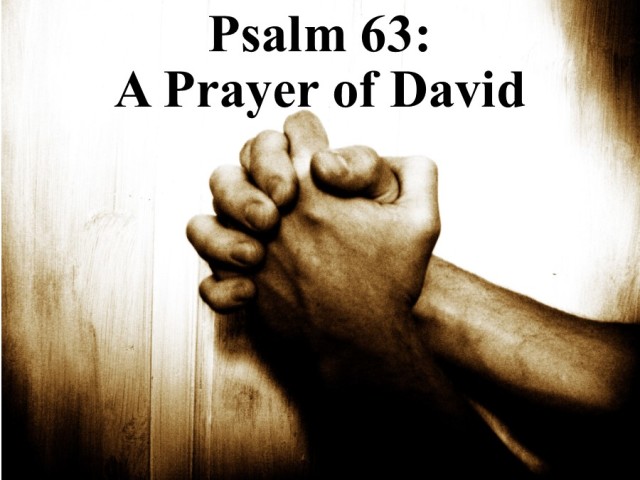 Psalm 63: A Prayer of David episode artwork