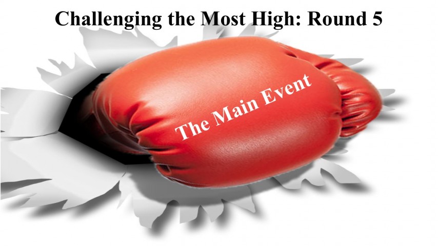 Challenging the Most High 5 The Main Event episode artwork