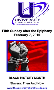 Slavery: Then And Now - Audio episode artwork