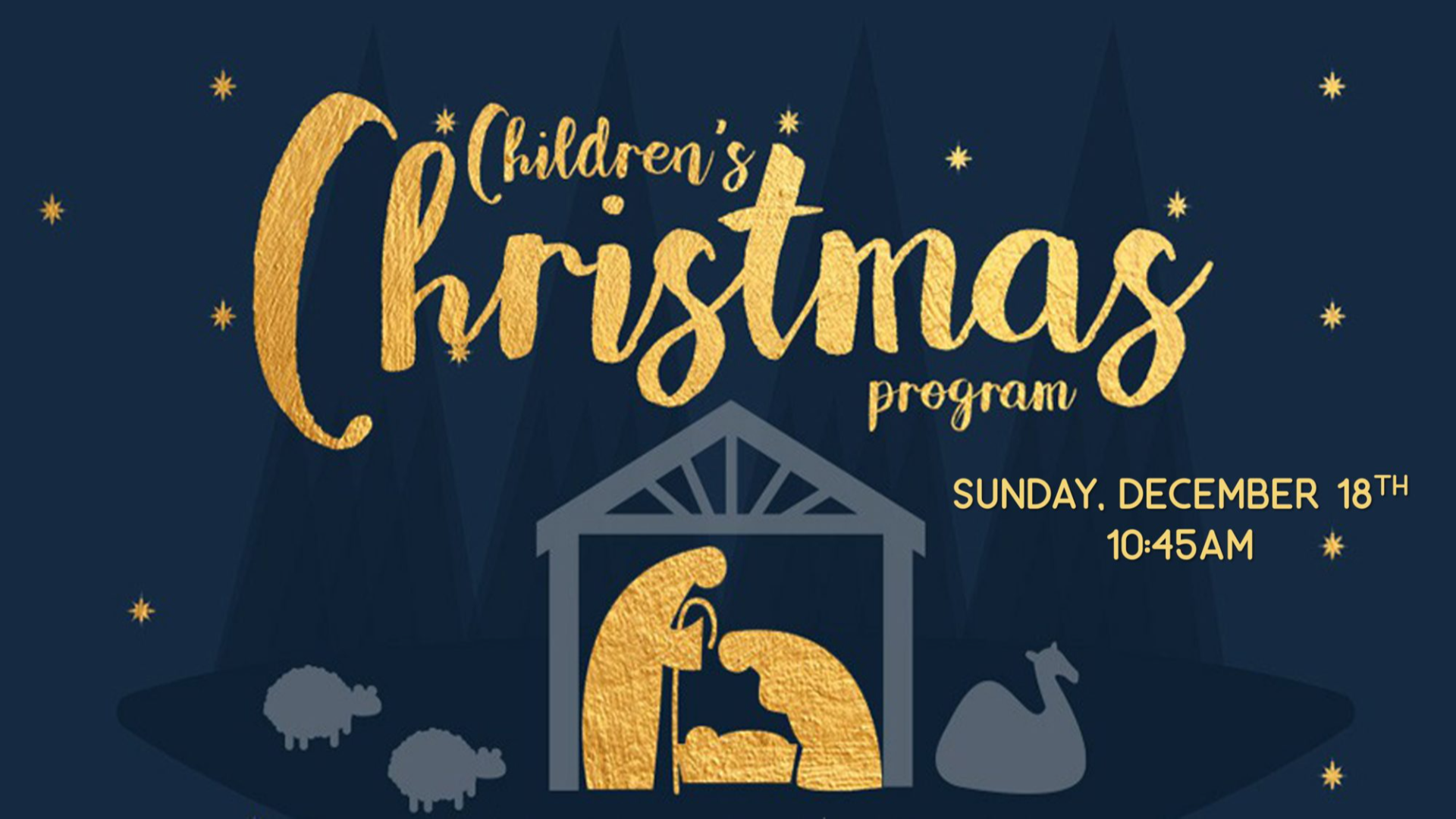 Children's Christmas Program - Audio episode artwork
