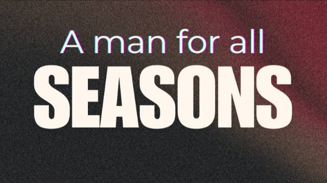 A man for all Seasons ( conference audio) - Audio episode artwork