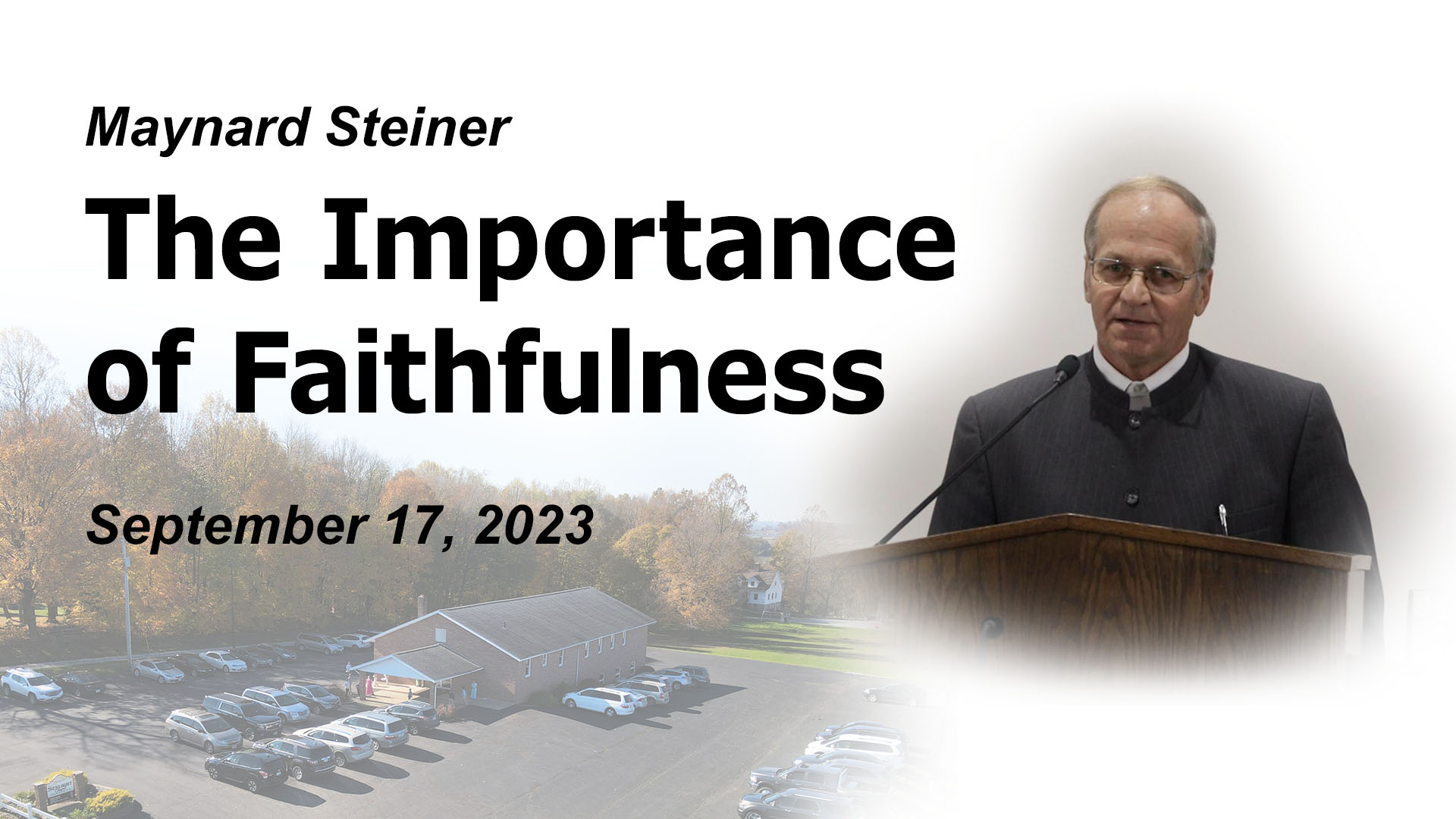 The Importance of Faithfulness