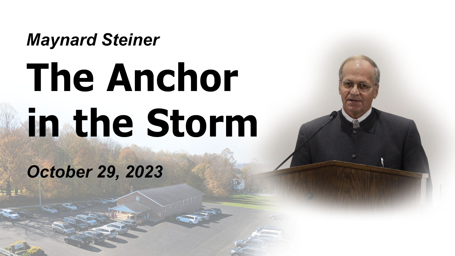The Anchor in the Storm