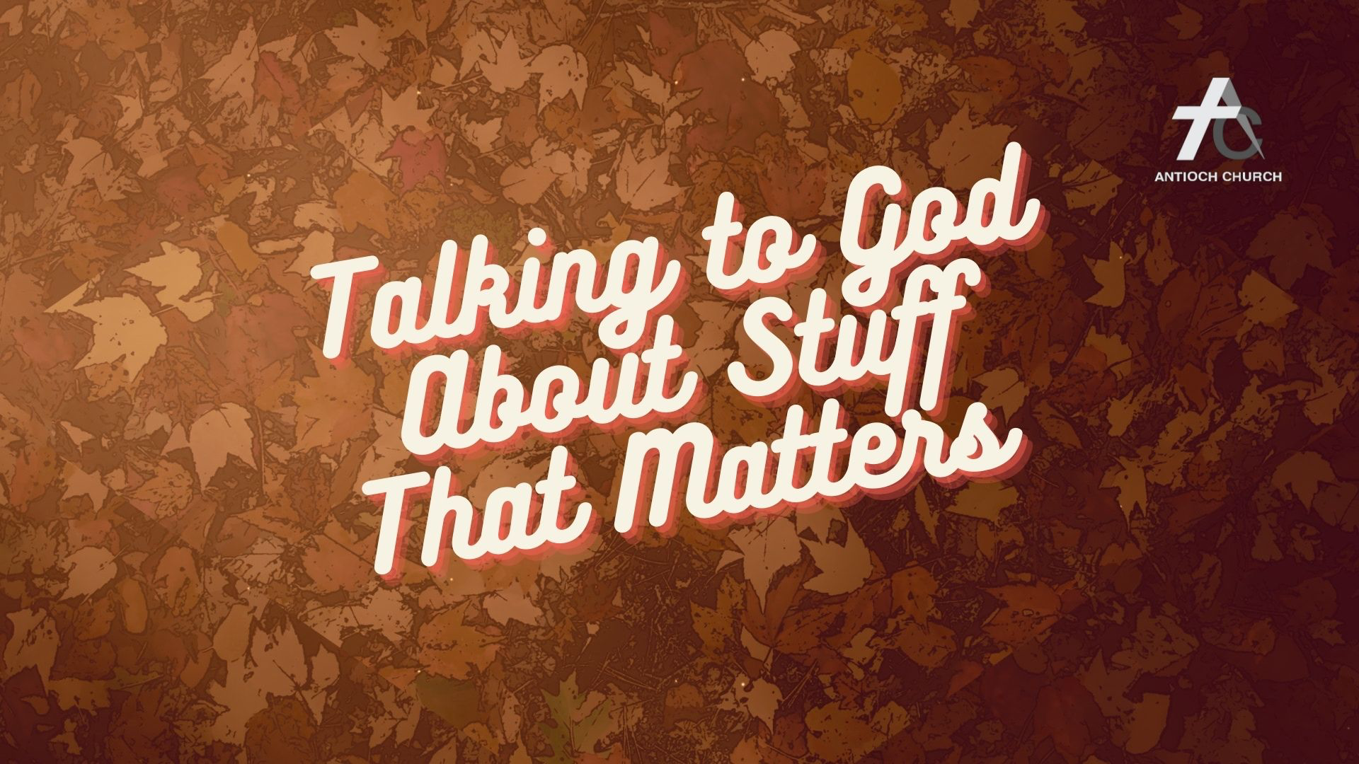 Talking To God About Stuff That Matters-Lament