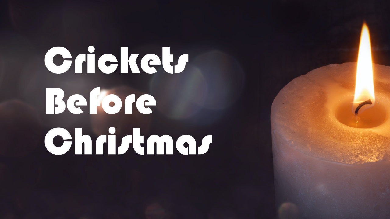 Grillos antes de Navidad