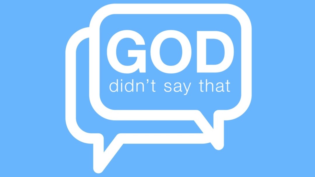 God Didn't Say That #5 