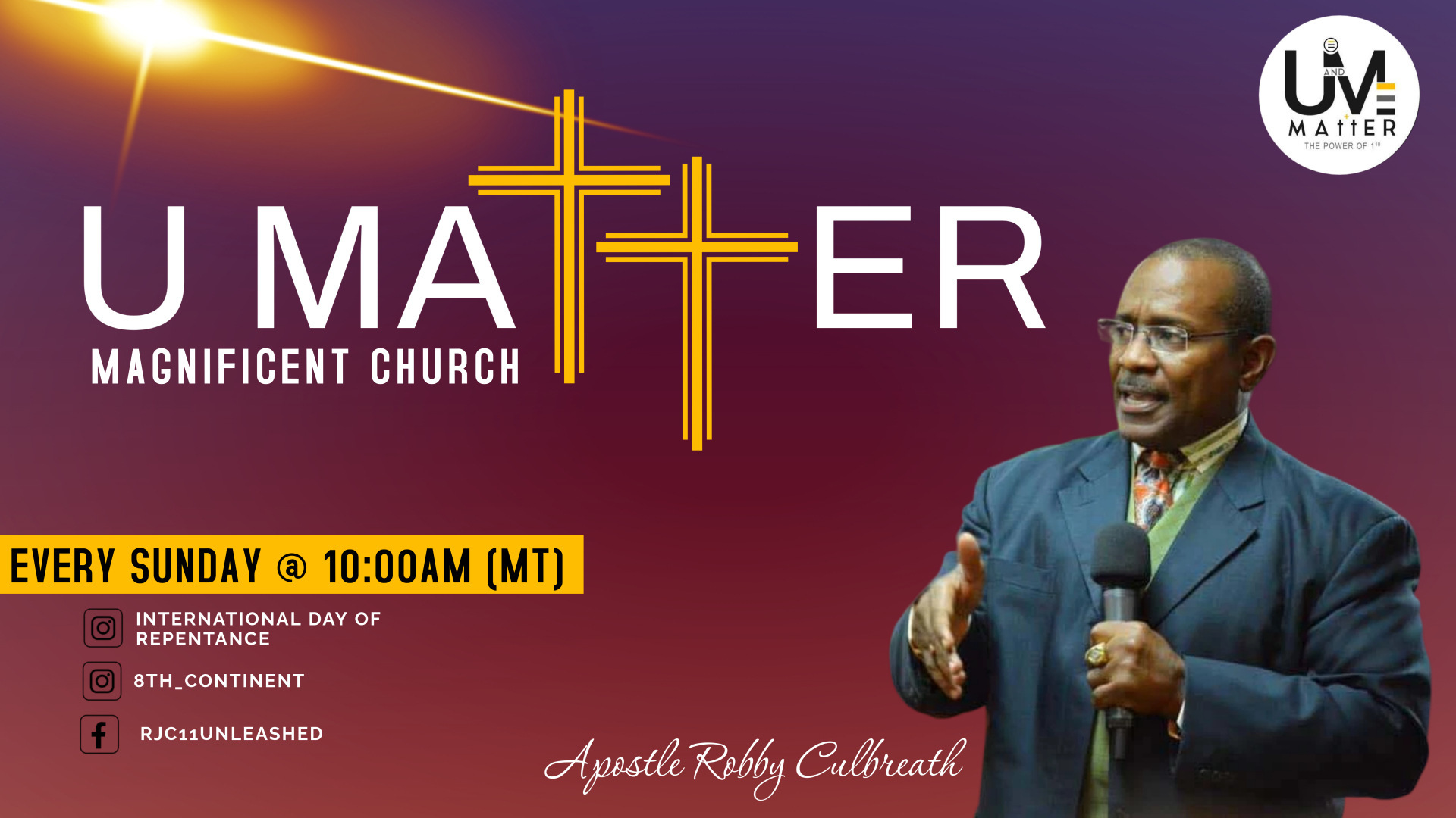 UMATTER MAGNIFICENT CHURCH logo