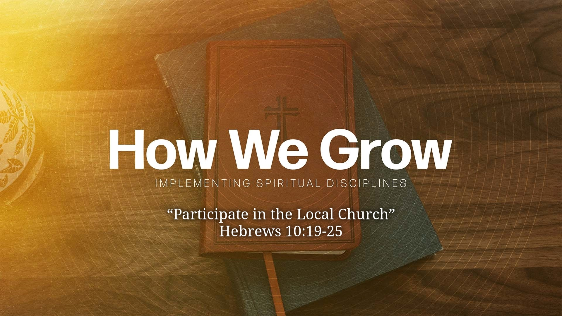 Participate in the Local Church - Audio episode artwork