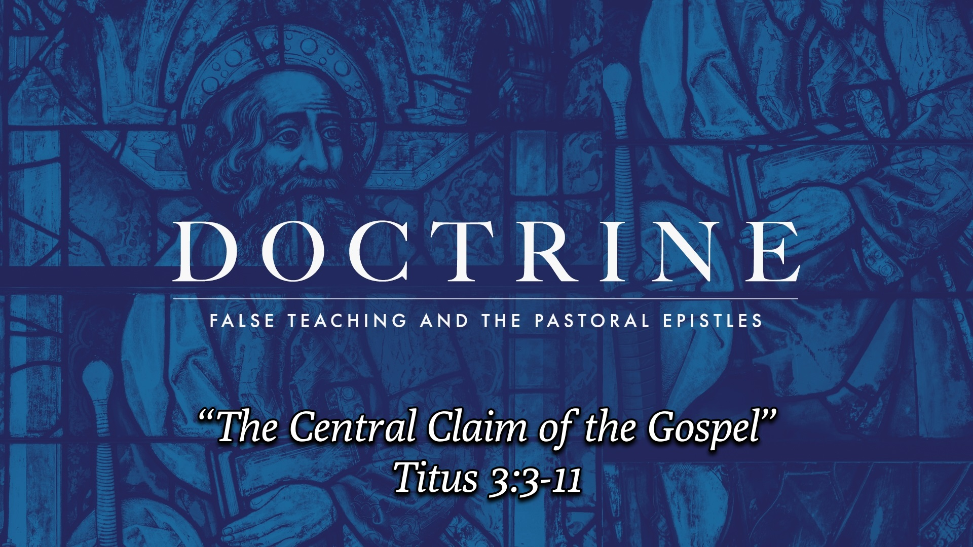 The Cental Claim of the Gospel - Audio episode artwork