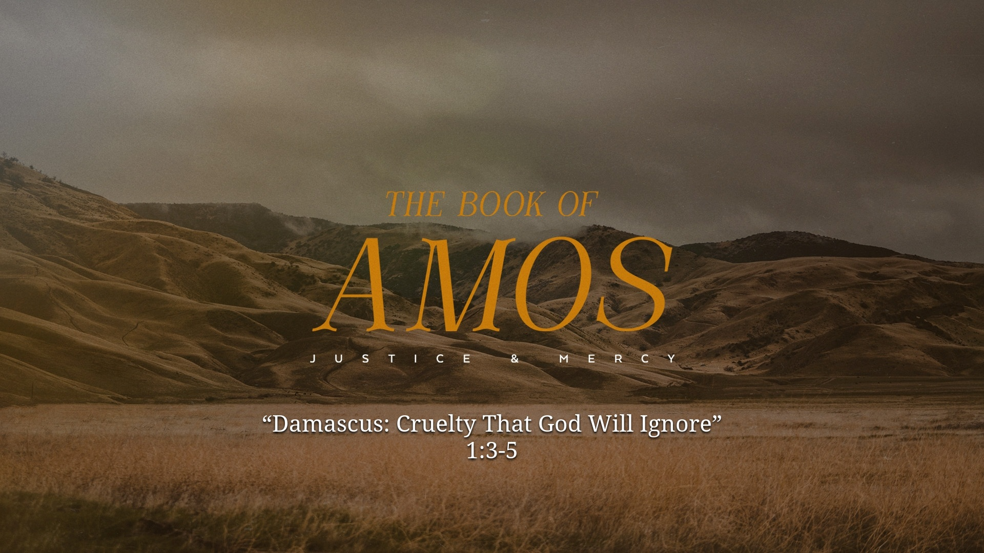 Damascus: Cruelty That God Will Not Ignore - Audio episode artwork