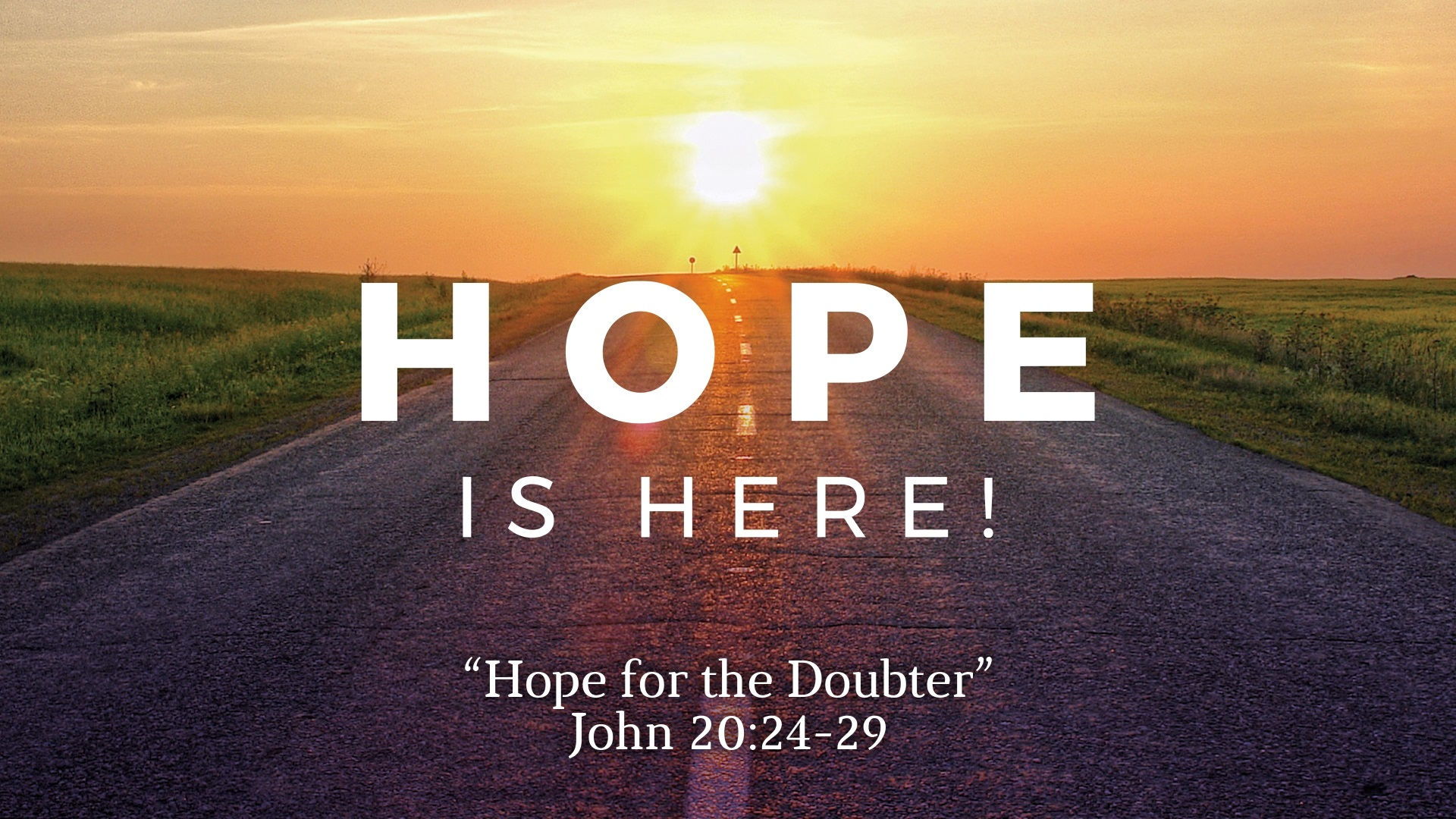 Hope for the Doubter - Audio episode artwork
