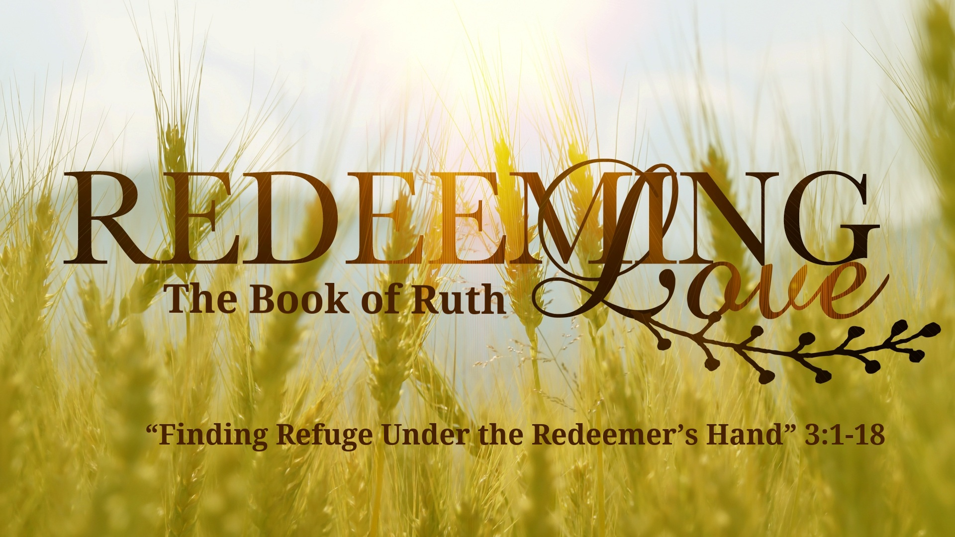 Finding Refuge Under the Redeemer's Hand - Audio episode artwork