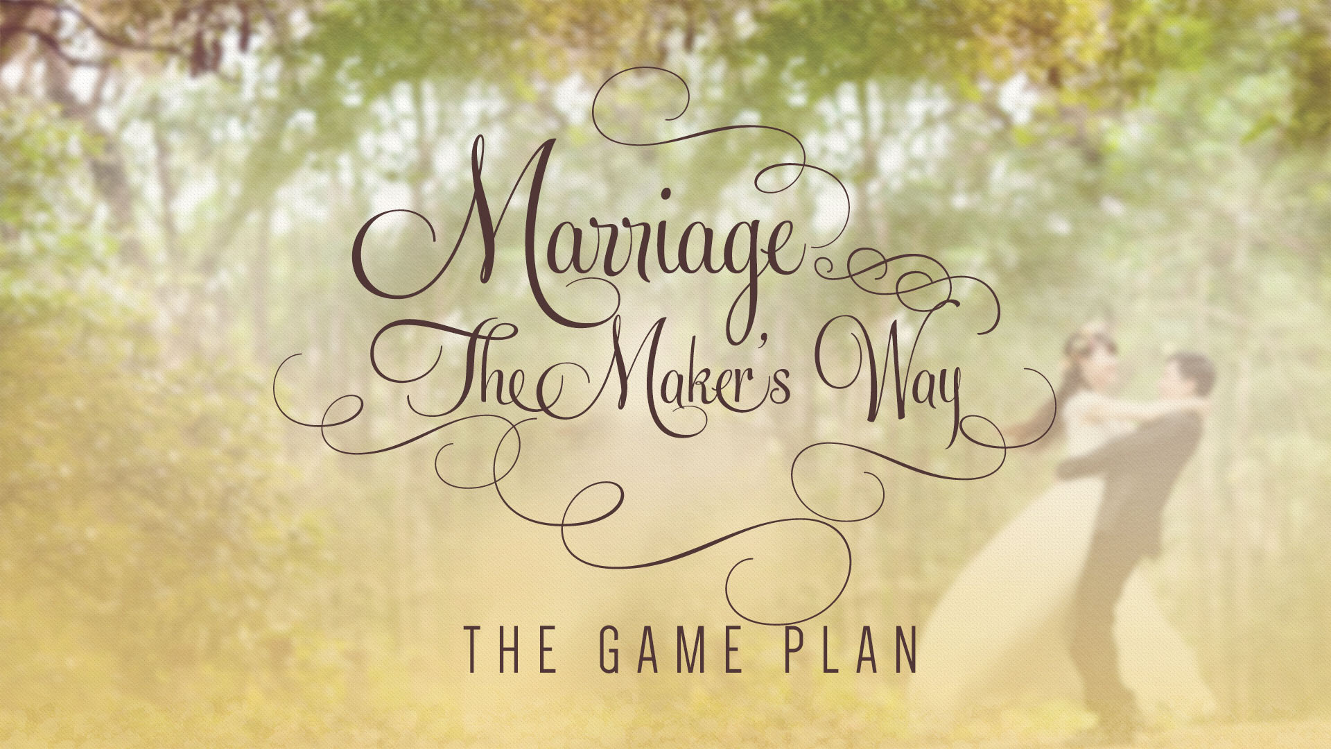 MARRIAGE THE MAKER's WAY: The Game Plan episode artwork