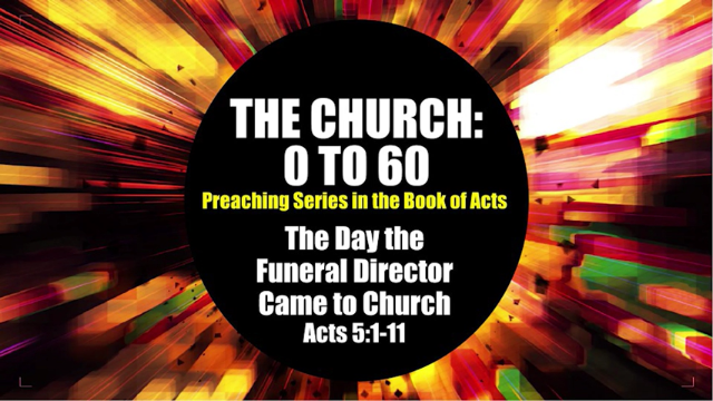 The Church: 0-60 - "The Day the Funeral Director Came to Church" episode artwork