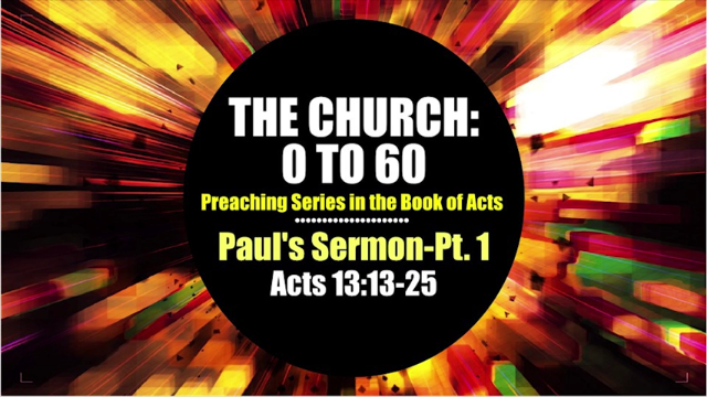 Paul’s Sermon (Part 1) – Acts 13:13-25 episode artwork