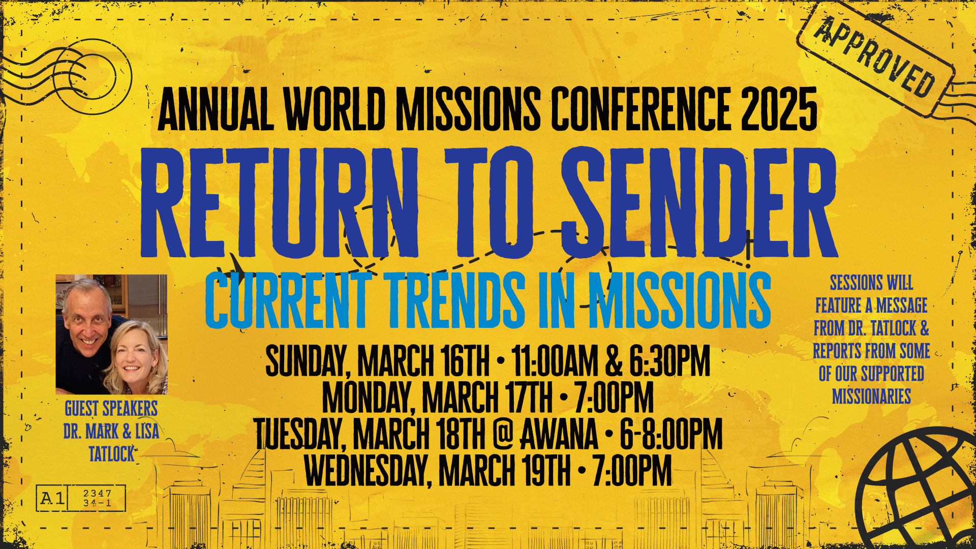 World Missions Conference 2025 - Return to Sender Current Trends in Missions - 2025/03/16 (3) episode artwork