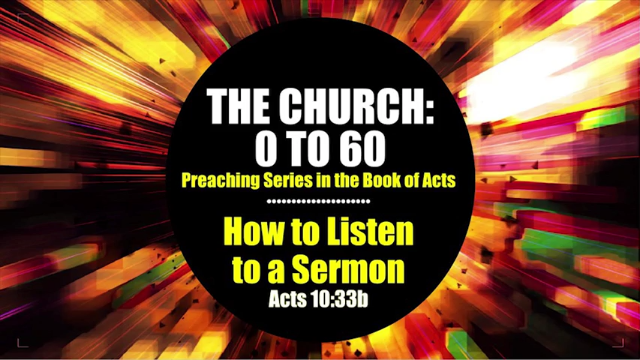 How to Listen to a Sermon episode artwork