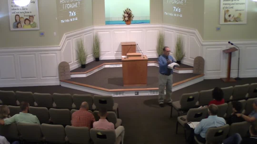 Sunday Morning Message 10-8-2017