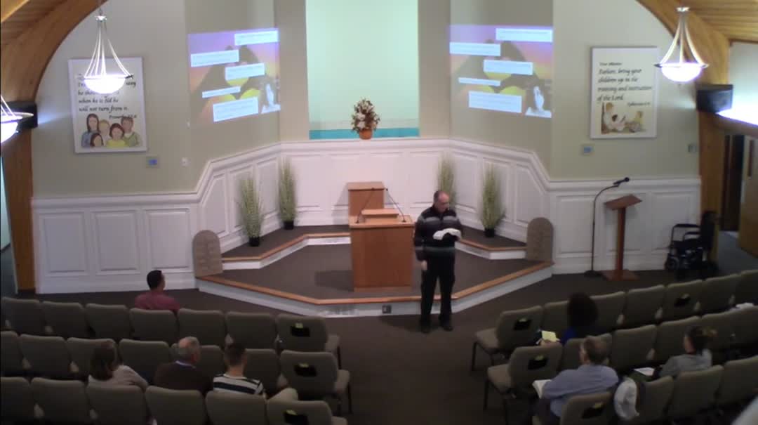 Sunday Morning Message 11-19-2017