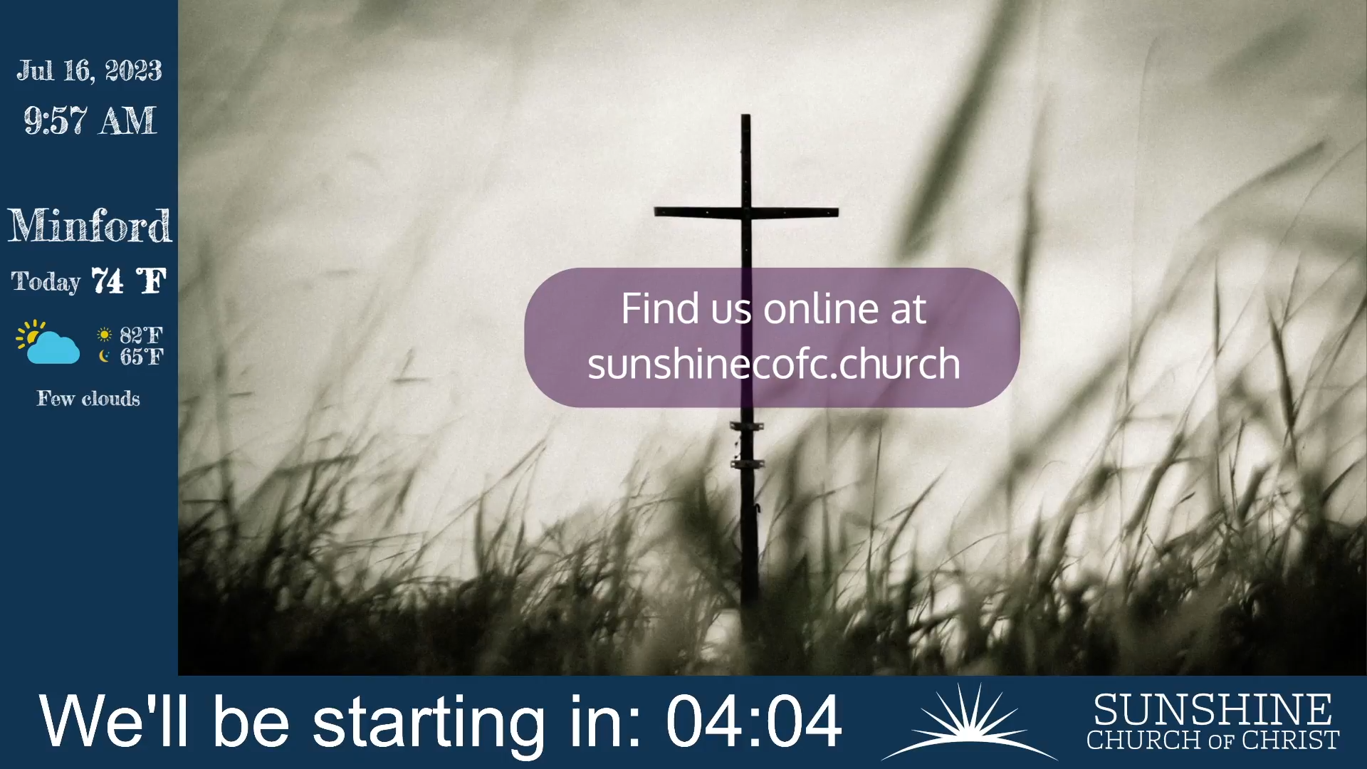 Sunday Morning Service - 07/16/2023