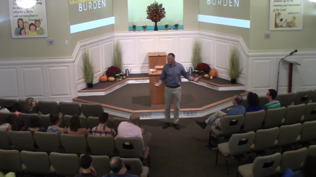 Sunday Morning Message 9-24-2017