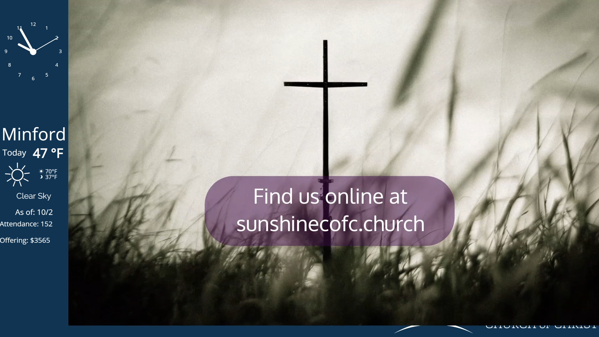 Sunday Morning Service - 10/09/2022