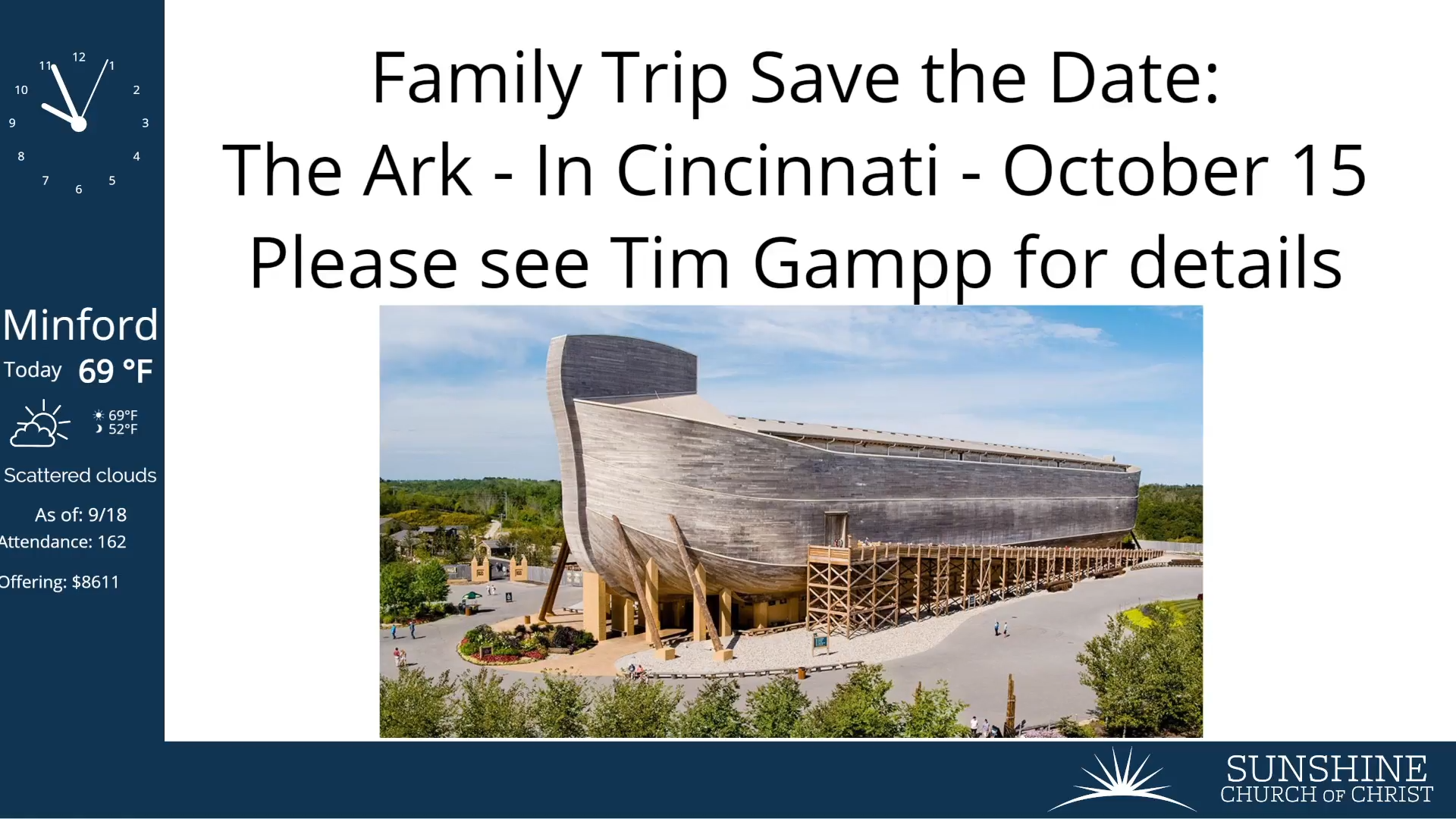 Sunday Morning Service - 09/25/2022