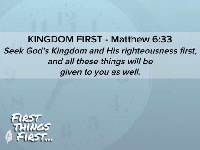 The Kingdom of God