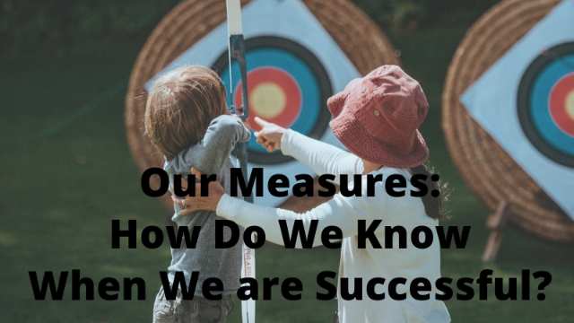 Our Measures:  How Do We Know When We are Successful?