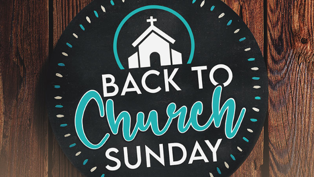 Back to church Sunday - Audio episode artwork