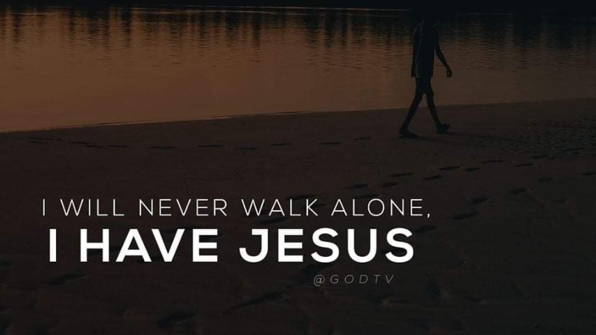 You DOnt have to walk this alone