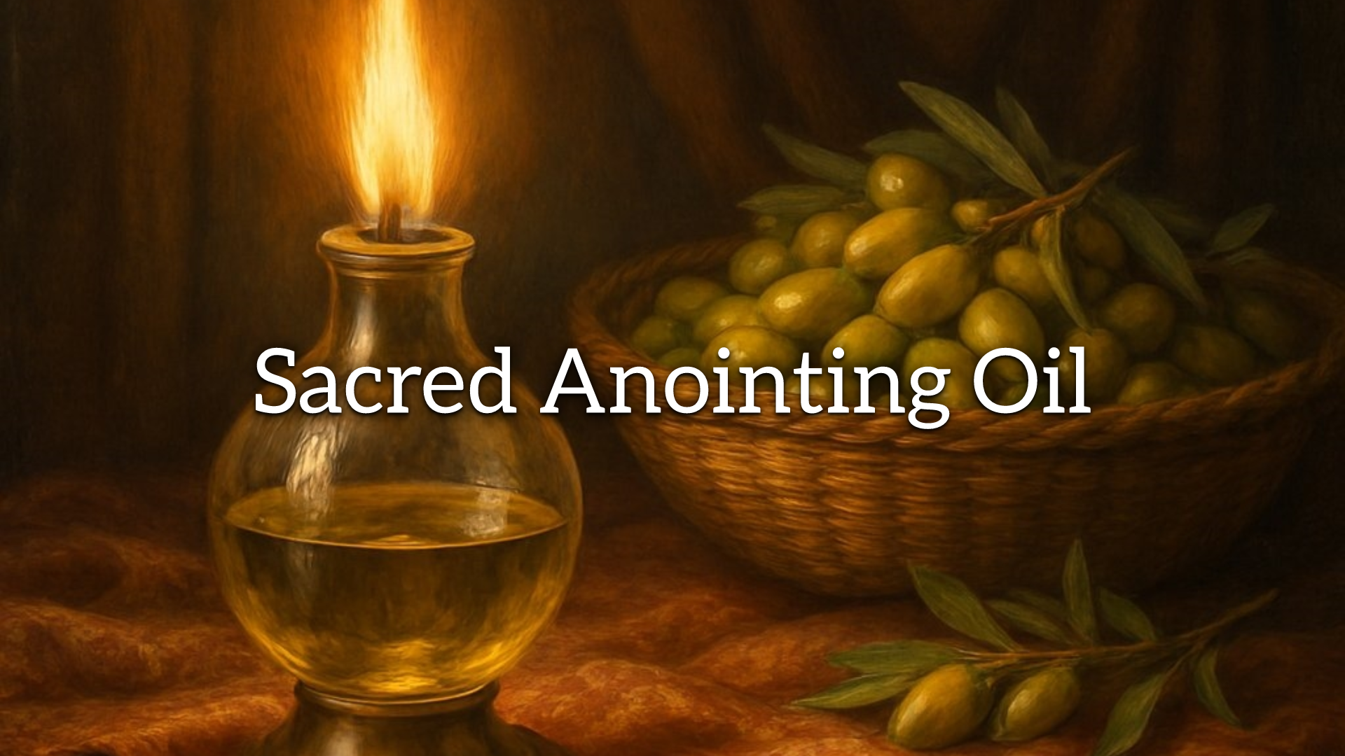 Sacred Annointing Oil