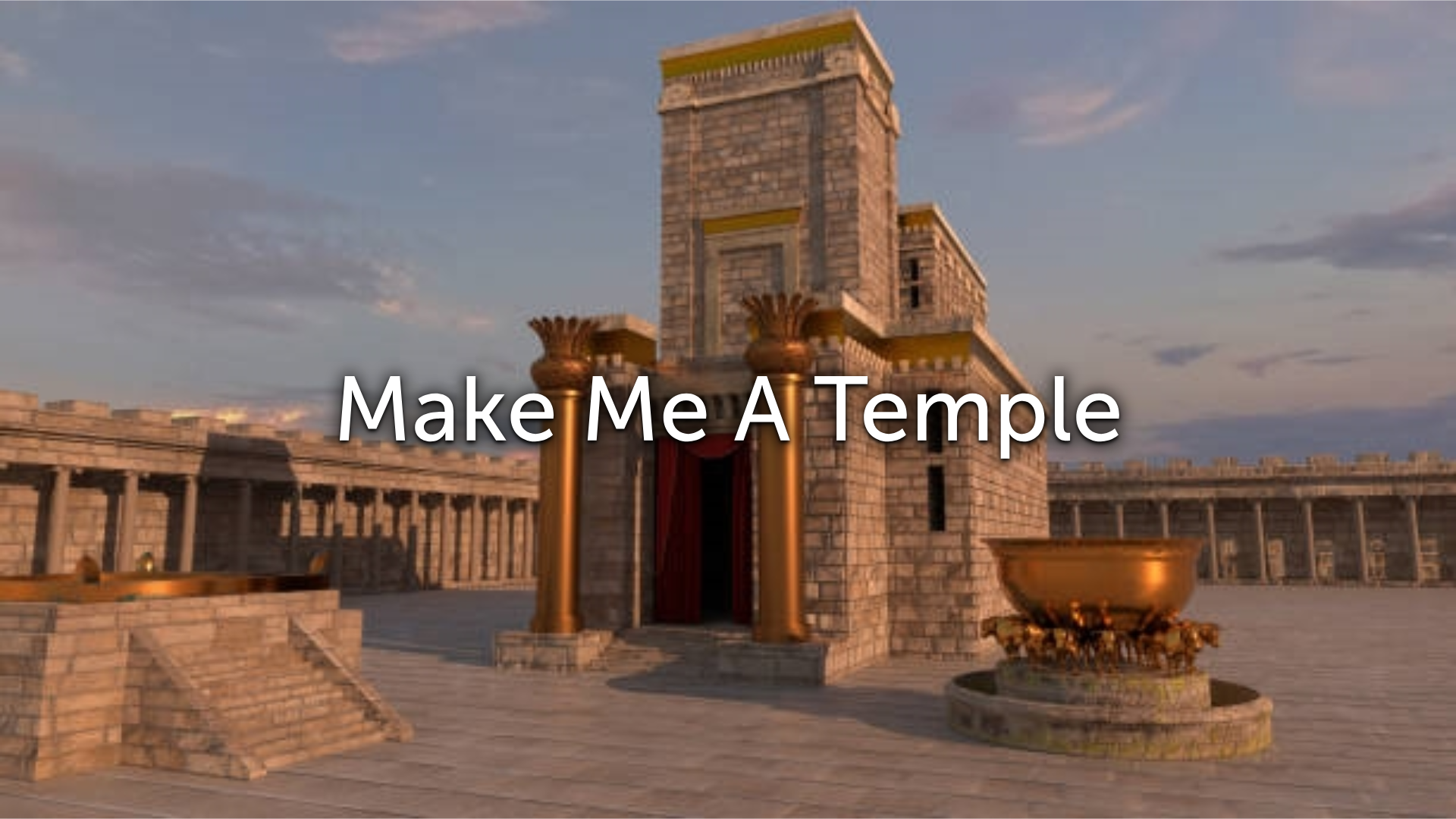 Haftarh - Terumah - Make Me A Temple