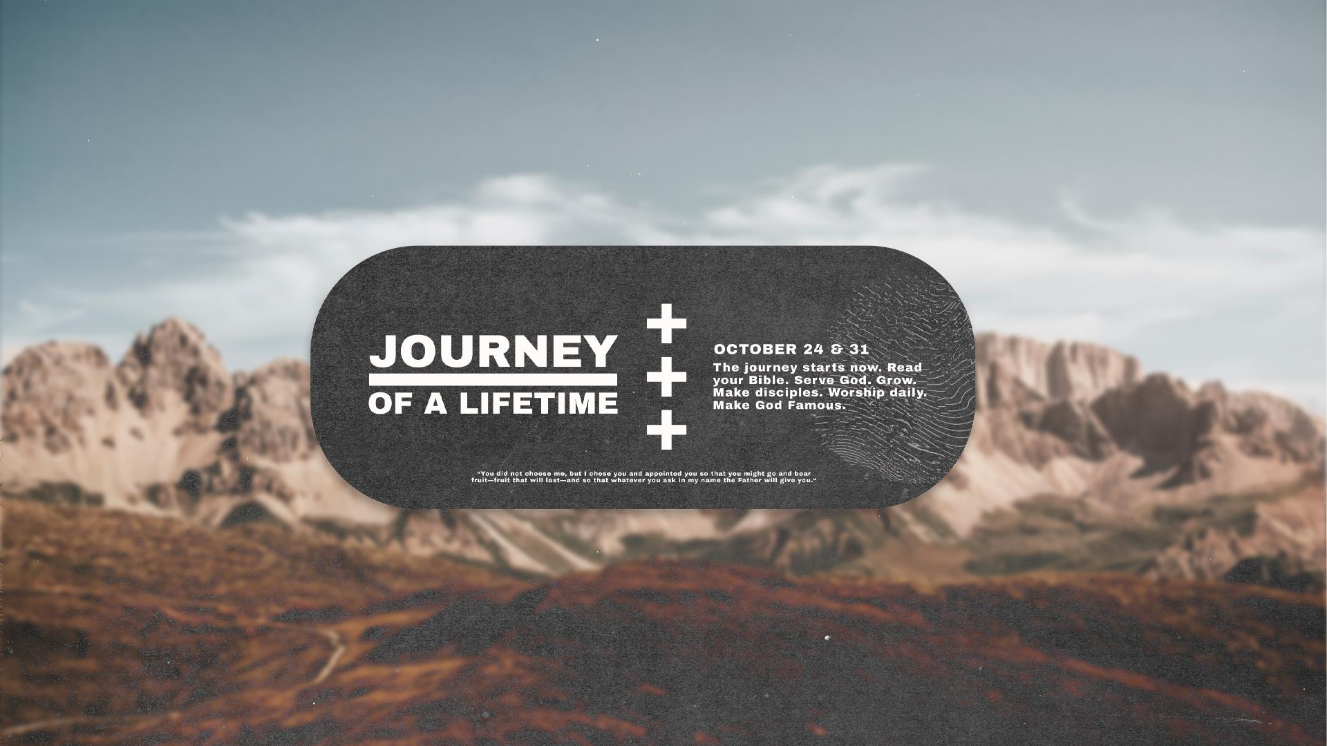 Journey of a Lifetime - Audio episode artwork