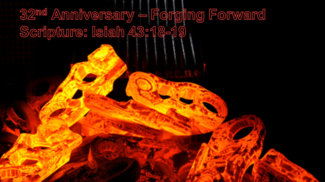 2018-1-21 32nd Anniversary English Worship:Forging Forward